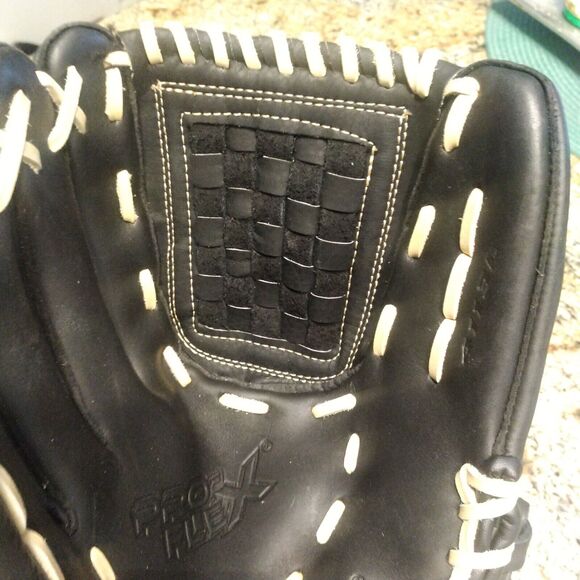 Franklin Pro Flex 4113L 12.5" Hybrid Series Baseball Glove Black Left Handed - Picture 3 of 11